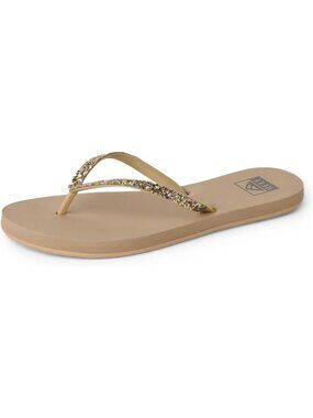 Glitter Flip Flops for Women | Soft Cushion Footbed Sandals | Stylish Summer